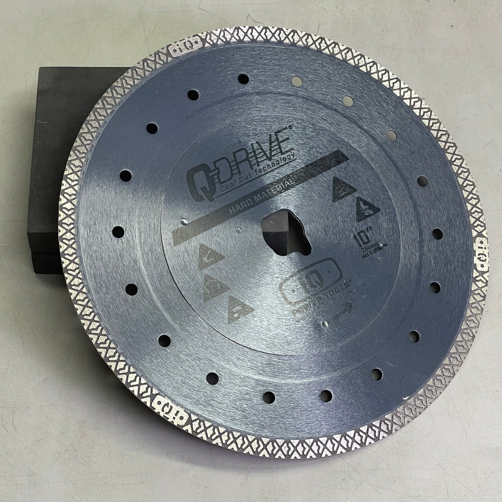IQ POWER TOOLS Q-Drive Arbor Hard Material Blade For IQTS244 10" T10-060P-QD-HM